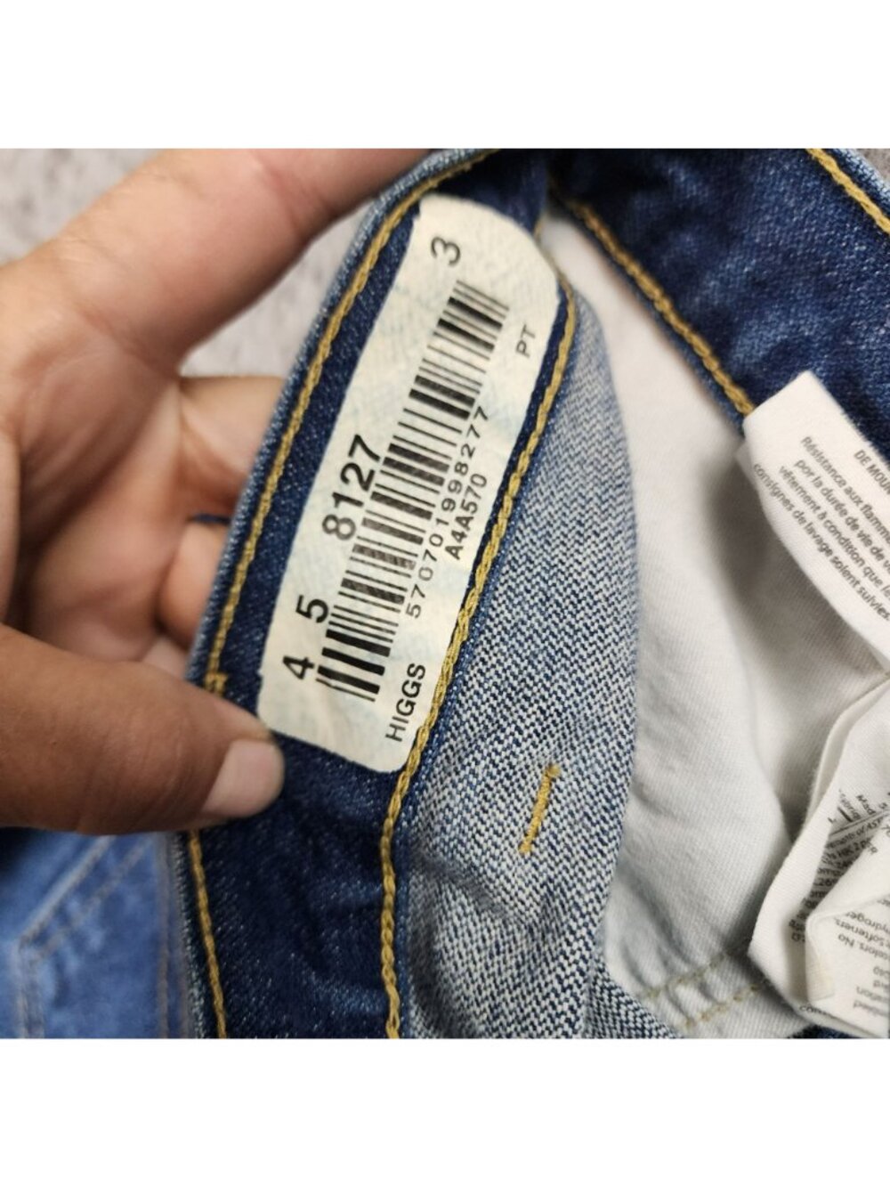 Carhartt Jeans Mens 30x32 Blue Cotton Denim Bootcut Fire Resistant *Read* - Picture 14 of 16